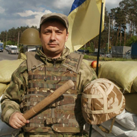 Блокпост між Києвом і Броварами, який перекриває напрям Чернігів-Харків-Донецьк-Москва (13 травня 2014 р.)