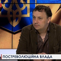 Павло Гай-Нижник у студії телеканалу «112 Україна». Тема: Постреволюційна влада (Телеканал «112 Україна»; 24 травня 2014 р.)